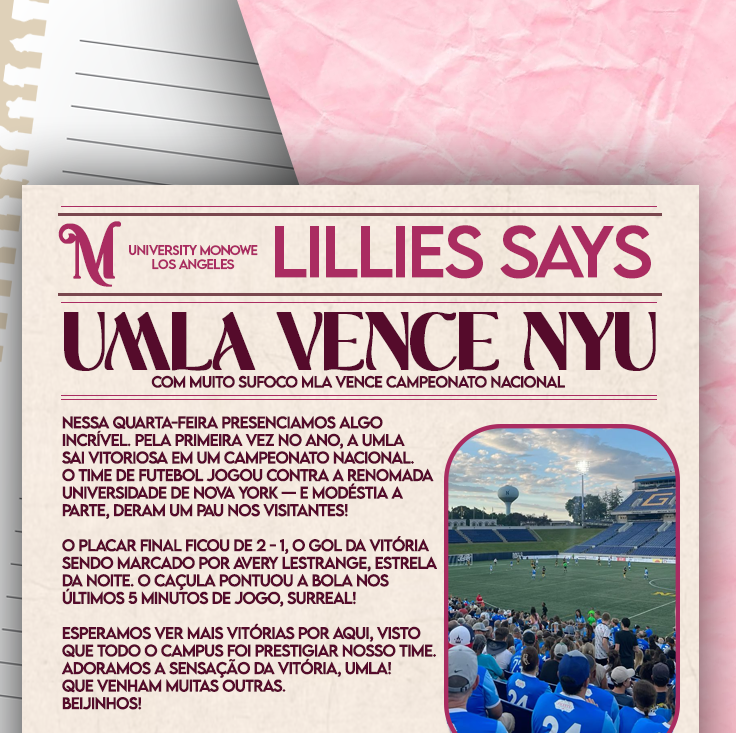 O511O25 LILLIES SAYS:      

UMLA VENCE NYU.