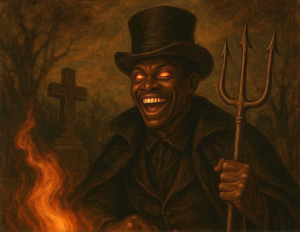 exudacalunga's tweet image. Eu amei alguém 
Mas esse alguém
Não amava ninguém
Eu amei o sol
Eu amei a lua
Na encruzilhada 
Eu adorei seu Tranca Rua  ⚜️