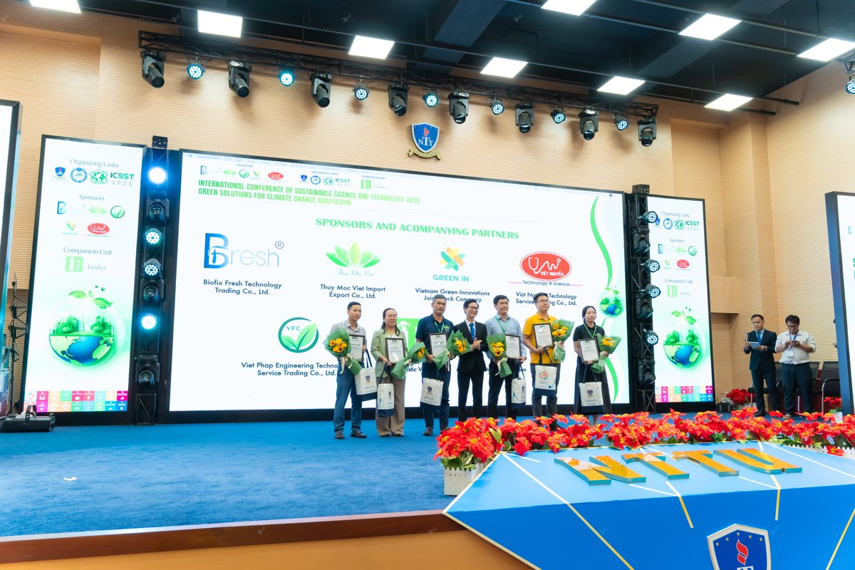 BioFix_Fresh's tweet image. BIOFIX FRESH AT ICSST 2025 – INTERNATIONAL CONFERENCE ON SUSTAINABLE SCIENCE &amp;amp; TECHNOLOGY 🌍

ICSST 2025 - themed “Green Solutions for Climate Change Adaptation”.

#BioFixFresh #BiologicalEra