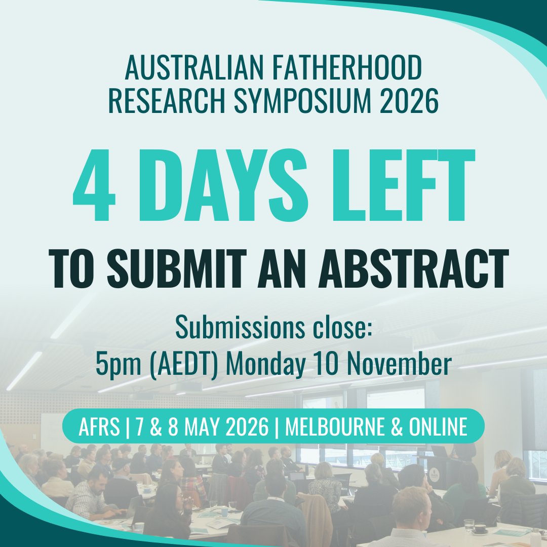 Australian Fatherhood Research Consortium tweet media