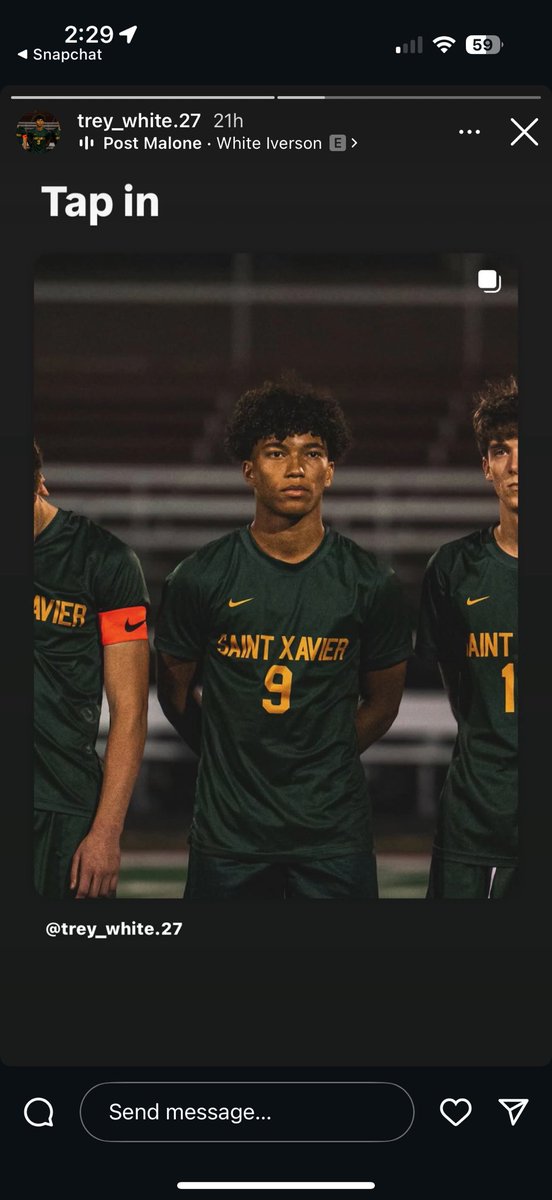 MeredithWh13173's tweet photo. So proud of Trey and the St X Tigers https://t.co/Q3HQIXcF0v