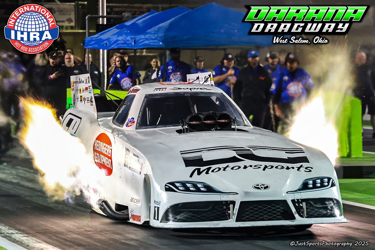 2025 IHRA OUTLAW NITRO SERIES at DARANA DRAGWAY AT WEST SALEM

RANDOM IMAGES FROM ROUND 2 OF FUNNY CAR QUALIFYING UNDER THE LIGHTS

<a href="/IHRA/">IHRA</a>
<a href="/dragway42/">Dragway 42</a>
#ihra
<a href="/CanonUSApro/">Canon USA Pro</a>
#topfuelfunnycar
#topfuelfunnycars
#shotoncanon
#teamcanon
#dragracingphotographer
#dragracingphotography