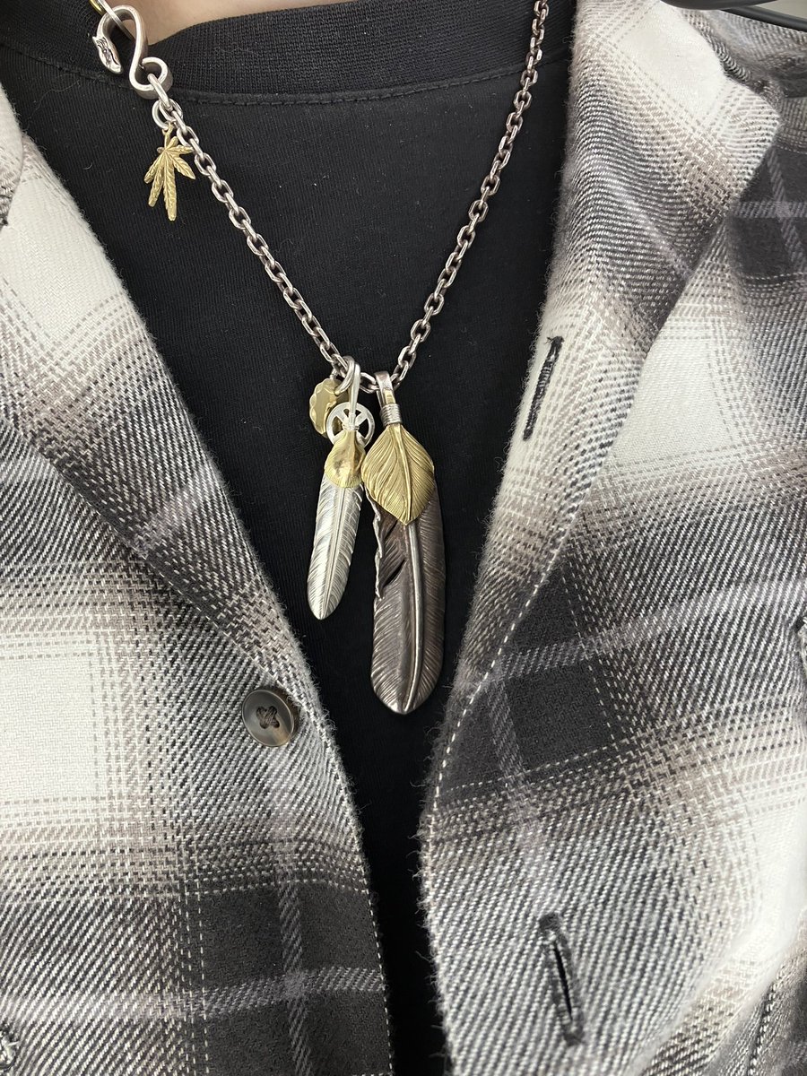 LTkymst's tweet image. 最近のお気に入りセット。シンプルでかっこいい。

#goros #ゴローズ