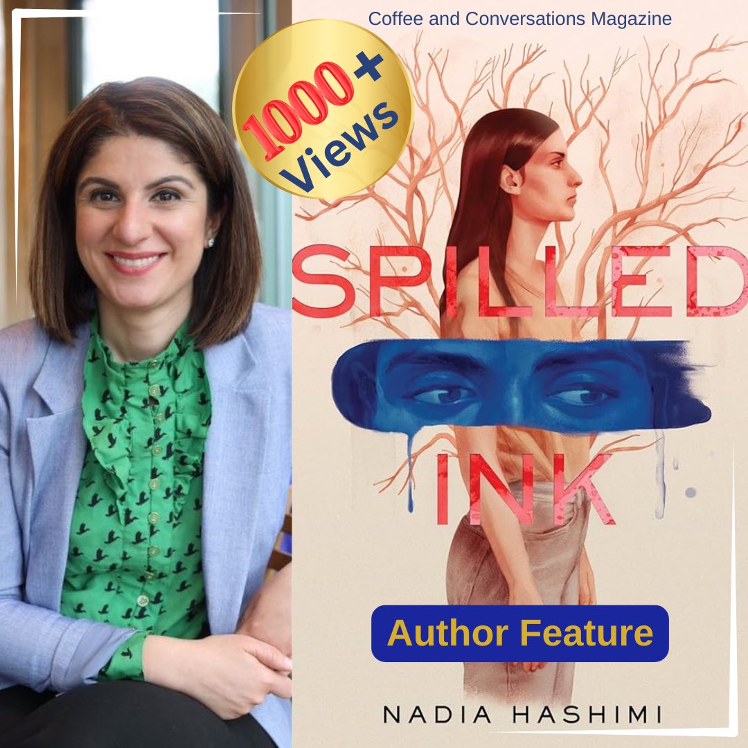 🎉 Celebrating 1000+ views of our second interview with Afghan-American author <a href="/NadiaHashimi/">Nadia Hashimi</a> for her young adult novel, Spilled Ink.

Read here - coffeeandconversations.in/reading-nook/n…

Our first interview with her back in 2021 is still our highest read author feature - coffeeandconversations.in/reading-nook/i…
