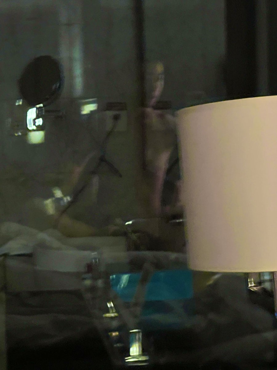 小叔又来京公干，遂被叫来慰安配种。大概唯有交合才能彼此短暂度过这经济和天气的寒冬吧。能看出这是哪个姿势吗？是卫生间玻璃的反射