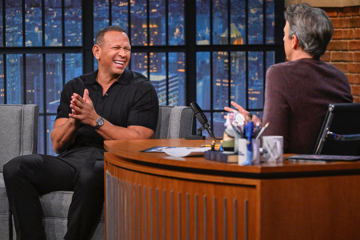 AROD's tweet image. Tonight on @LateNightSeth