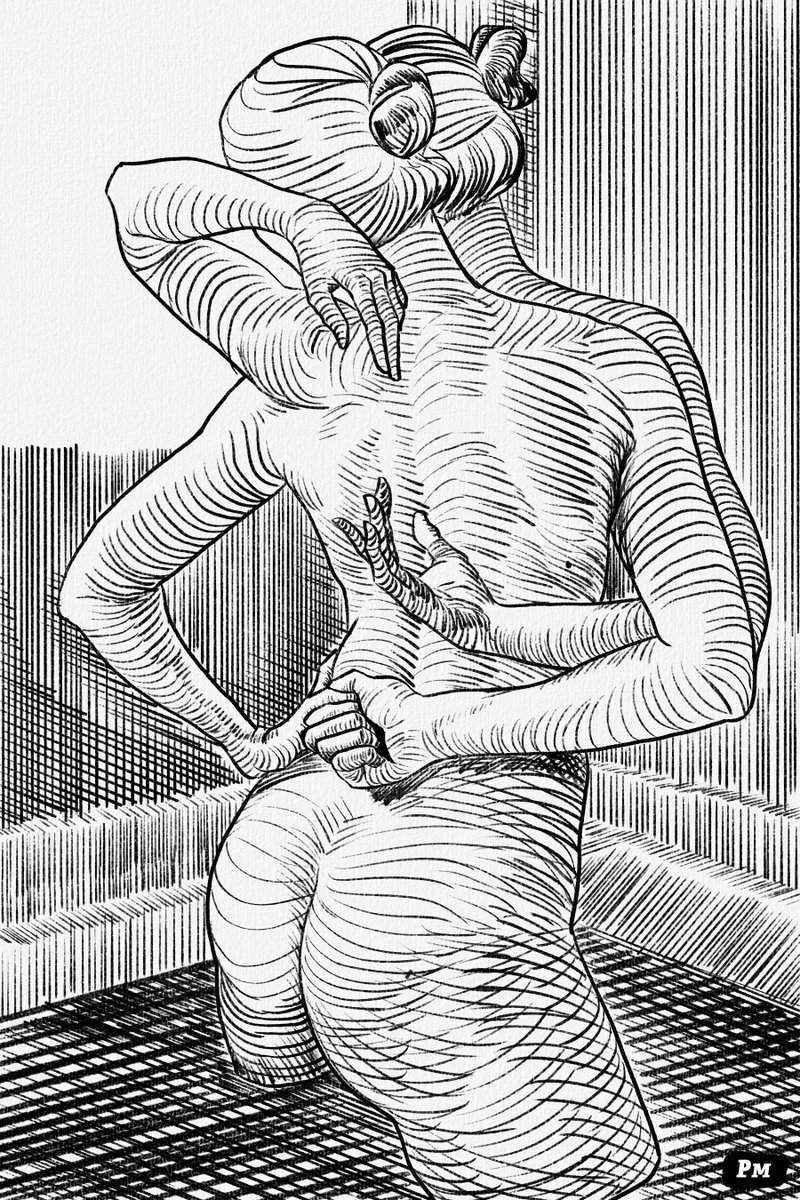 PM_Draws's tweet photo. Artists, QRT with an art piece that surprised you! 

This started as 2 different drawings that I combined, to much better results than I expected. https://t.co/JmJY2pItpZ