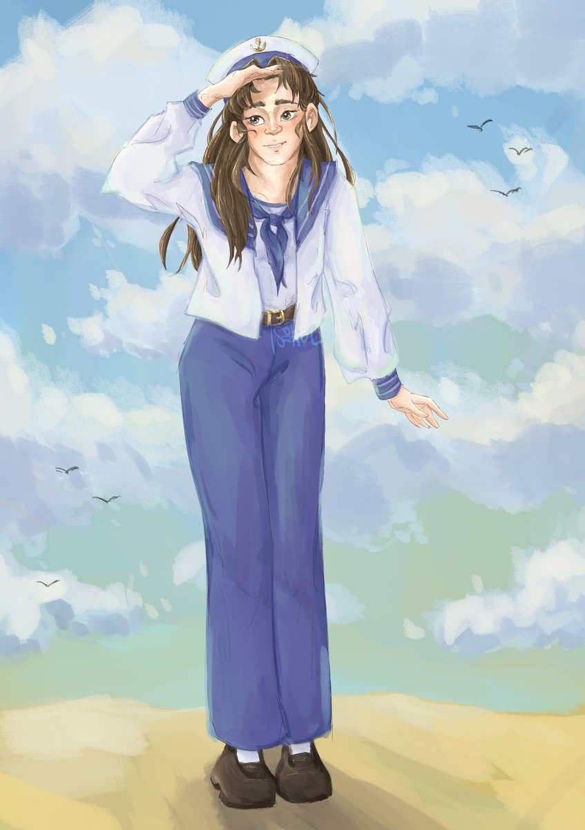 happy sailing ⛵️🌊 #scapetober #art