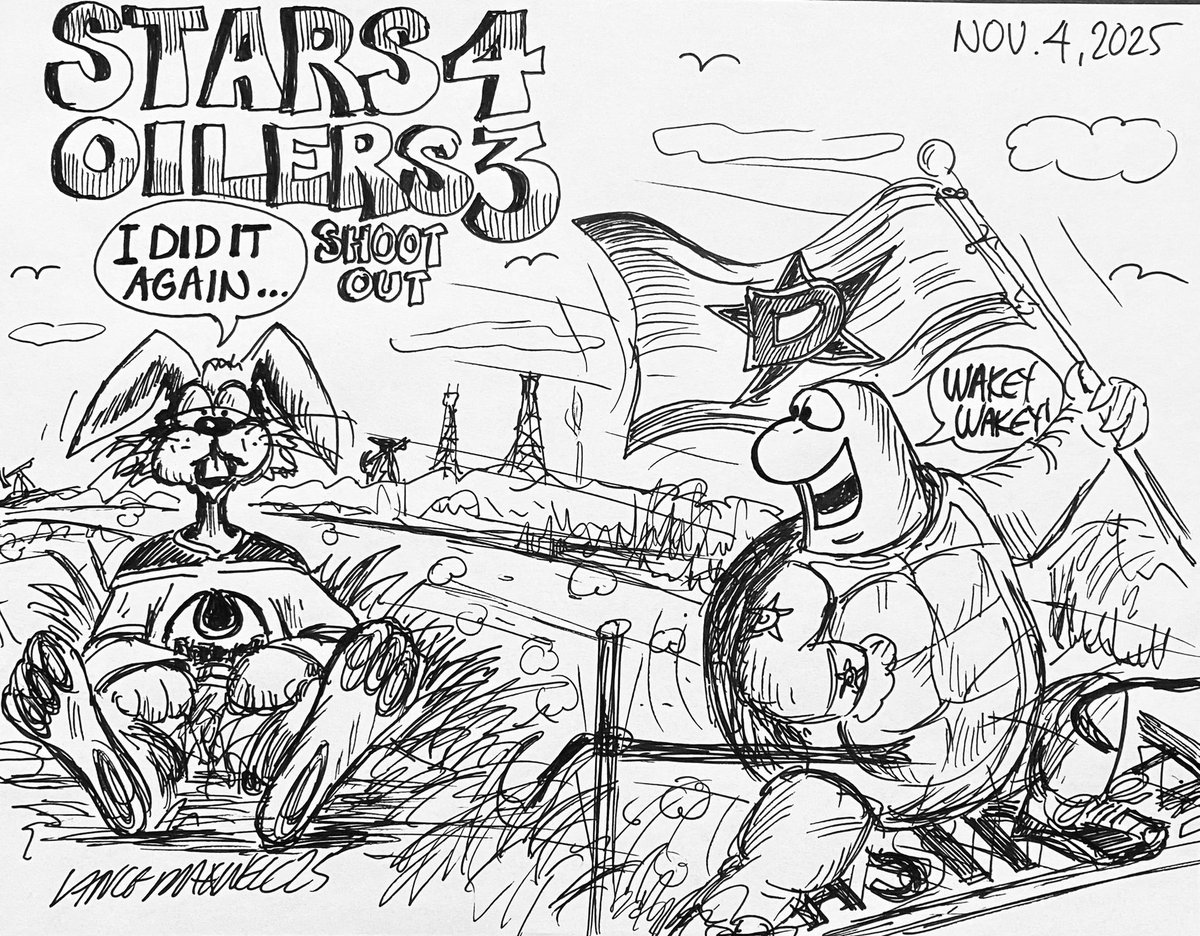 Lance Maxwell PostGame Cartoons (@lancemaxwell2) on Twitter photo 