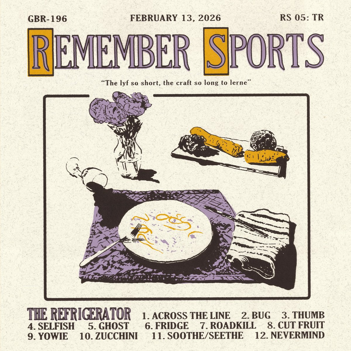 emotivesunday's tweet photo. Remember Sports @remembersportsはアルバム"The Refrigerator"を2月13日にリリースすると発表しました
https://t.co/Xw3gXwAxIY https://t.co/81rG1y6OWD
