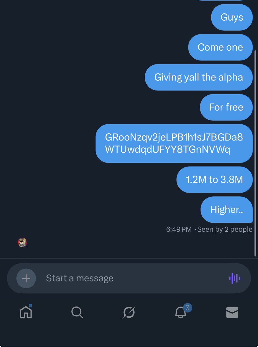 Alpha for free out here $GROO

GRooNzqv2jeLPB1h1sJ7BGDa8WTUwdqdUFYY8TGnNVWq

1M to 3.8M. Next 10M +