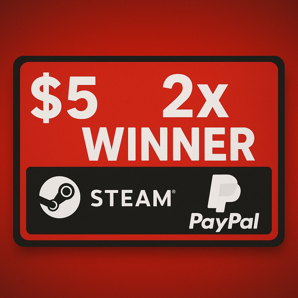 🔥 Overnight Draw! 🔥
💰 $5 x2 Winners!
🎮 PayPal or Steam — your choice!
Let’s blow this up before morning 🐐💤
Goodnight GOAT Family!