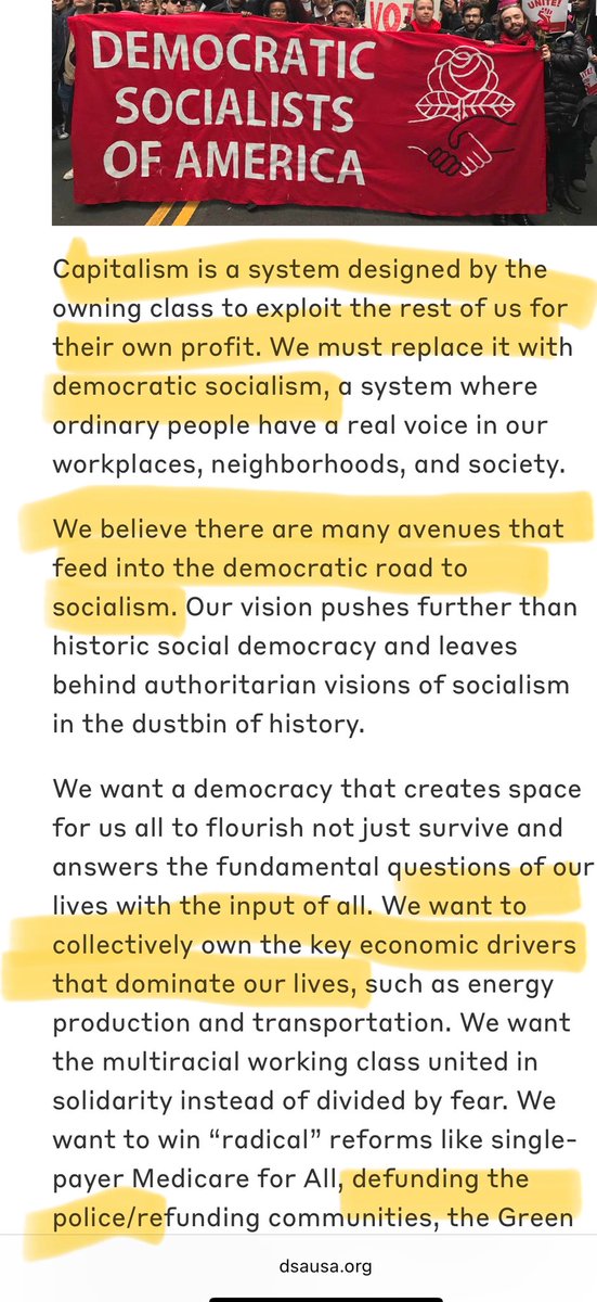 teamtsowell's tweet photo. @JaneCaro Democratic socialism sounds nothing like socialism at all 🤡 https://t.co/NEN5TulrzT