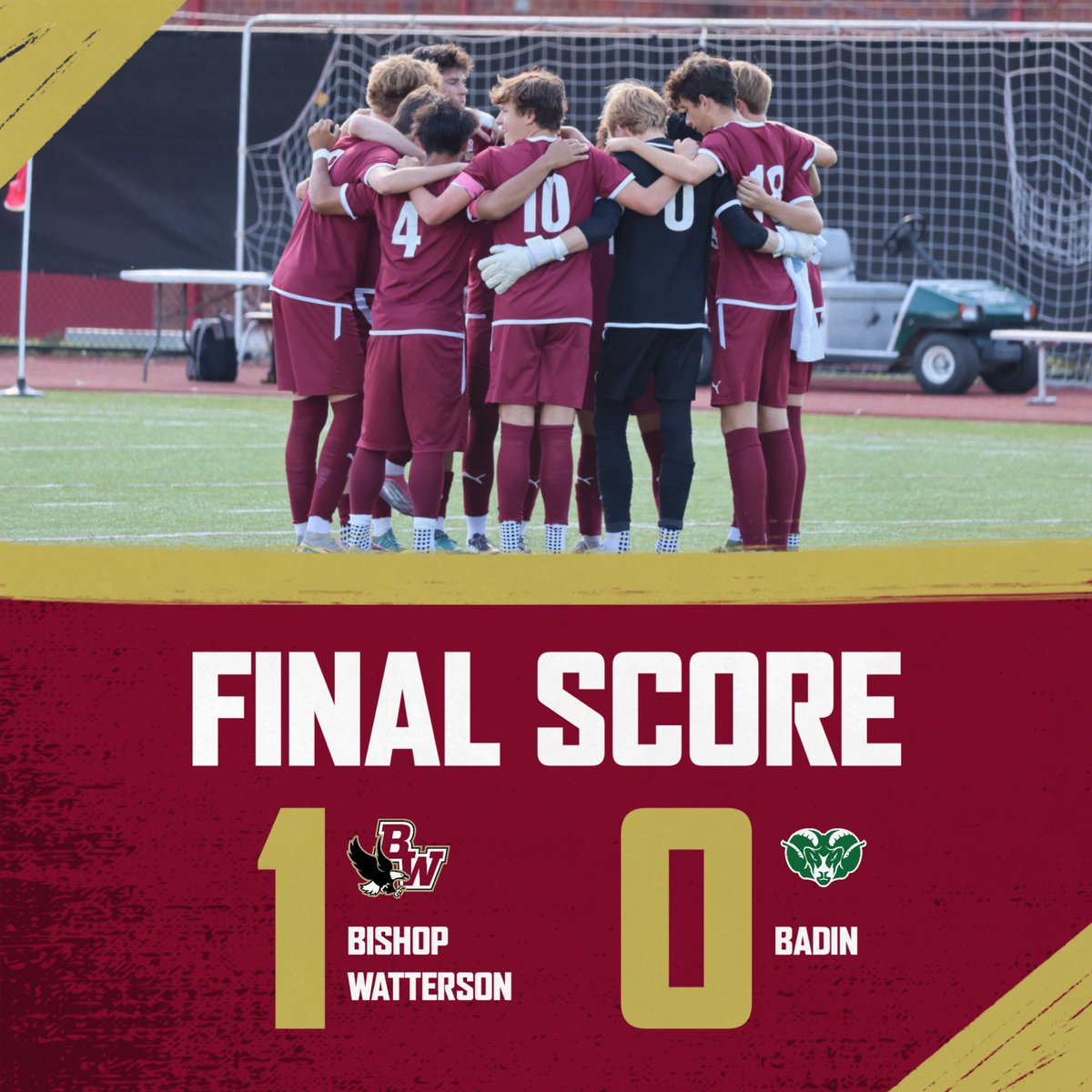 The Eagles are heading to the STATE CHAMPIONSHIP! Grayson Davis scores in overtime for the 1-0 win!
#WE
#Watterson
#Eagles