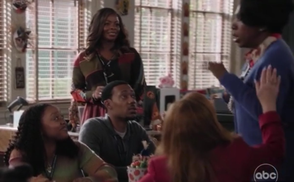 inmyhometown's tweet image. at least barbara got her dream come true! she’s finally a glam-ma ✨👵 !!#AbbottElementary