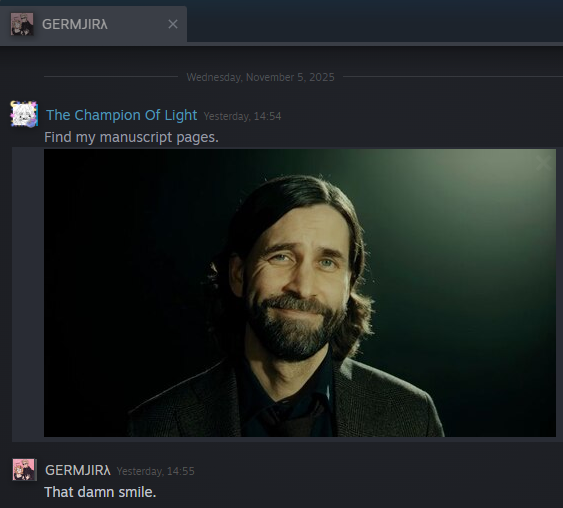 NerdL1VE's tweet photo. @GERMJIRA oh... oh that's me on my timeline... https://t.co/66R5G1fPNb