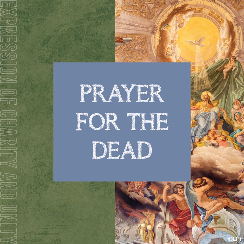 stmichaelhtx's tweet image. Devotions, EXPLAINED!
God is not subject to the constrictions of time as we understand them. Our prayers for the dead are, like our prayers for the living, an expression of charity and the unity which exists between all members of the Body of Christ.