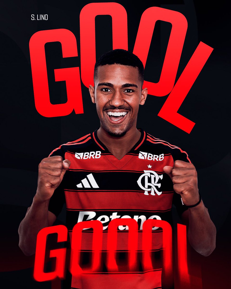 Flamengo's tweet photo. 18' | 2ºT | 1-2 - GOLAAAAAAAÇOOOOO AÇOO AÇOO AÇOO CHAMAAAAAA O SAMUUUUUUUUUUU CARA$&amp;&amp;@! SAMUEEEEEEL LINOOOOOOOOOOOO! 
#SAOxFLA https://t.co/MgbX3XDD5X