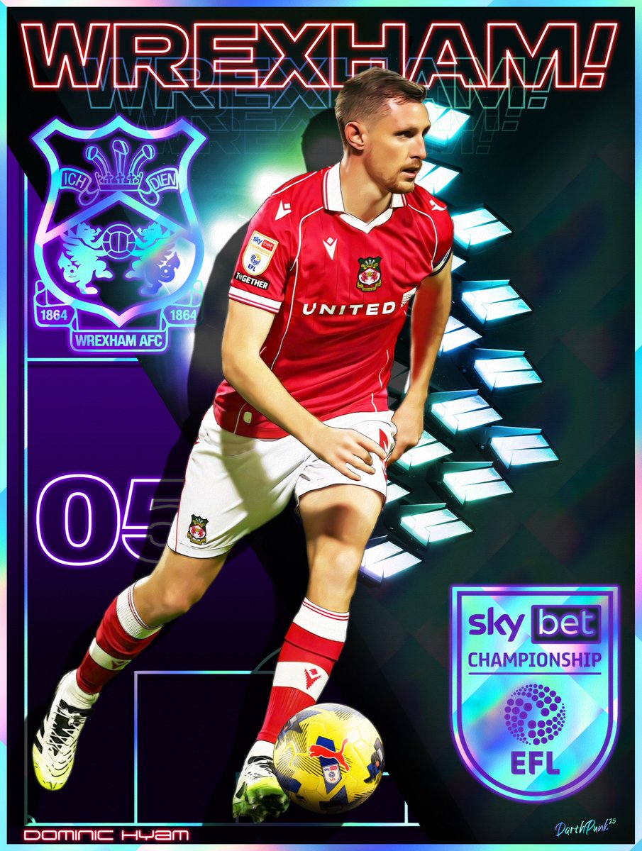 Proud to Have in the Team
DOMINIC HYAM ❤️🏴󠁧󠁢󠁳󠁣󠁴󠁿
Artist: DarthPunk
Medium: Digital Illustration &amp; Graphic Design
(No AI, just time, effort and a passion for Wrexham)
<a href="/DomHyam_95/">Dom hyam</a> #Wrexham #askwxm <a href="/Wrexham_AFC/">Wrexham AFC</a> <a href="/fearlessidzine/">Fearless In Devotion | WREXHAM AFC podcast</a> <a href="/m_griffiths92/">Disney’s Mark Griffiths</a> <a href="/RobRyanRed/">RobRyanRed - Wrexham AFC Podcast</a> <a href="/MeTheWifeWxm/">Me, the Wife and Wrexham AFC Podcast</a>