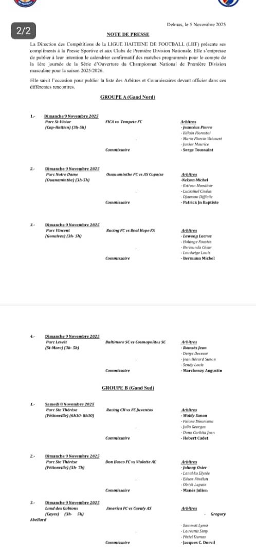 GuysonF's tweet photo. Et si les #arbitres boycottent la première journée de la LHF prévue pour ce #weekend? Le même scénario de l’année dernière. Le #championnat est lancé, pas de rencontre avec eux. Si rien n’est fait avant dimanche, la journée inaugurale serait impossible. À suivre… https://t.co/2eXeAczPTp