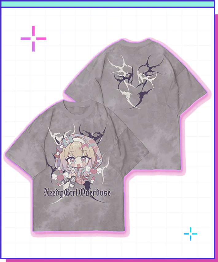 【予約開始】 NEEDY GIRL OVERDOSE 「ゆるふわえんじぇるがーる」グッズ
立体アクスタ、キーホルダー、ナップサック、Tシャツ等

購入特典（条件有）「ゆるふわえんじぇるがーるプレミアム色紙」付与します。
アキバホビー通信販売 ■特設サイト　shop.akbh.jp/blogs/news/202…