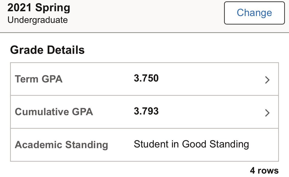 Kay96978's tweet photo. finally started gooning hard to a bunch of life ruining porn stuff so i kinda figured it would b pretty fun to show my first semester of college grades vs my last semester where i dropped out 

3.8 gpa ---> 2.1 within two years

literally have been destroying my life for real and it couldnt make me any more hornier