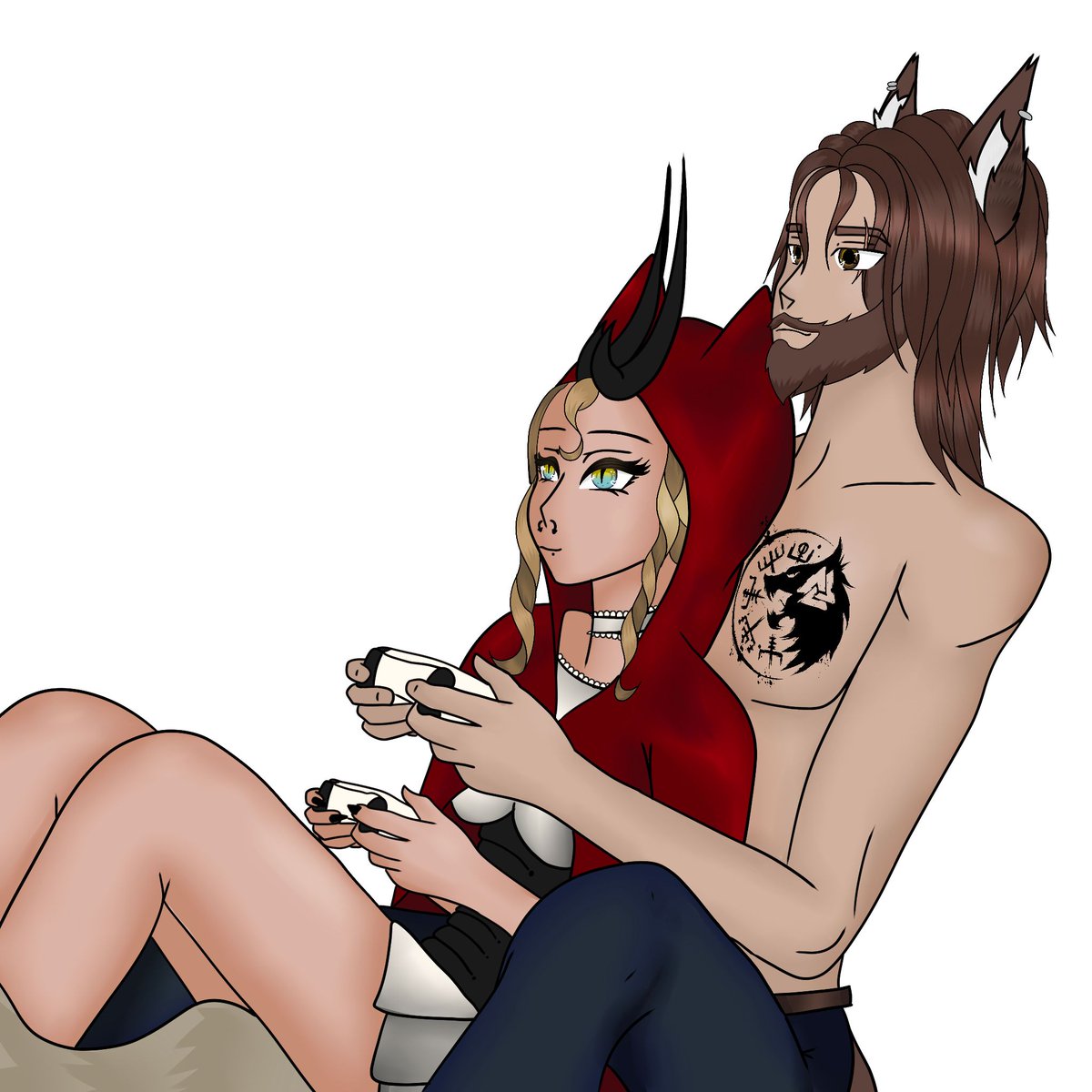 Hey lovelies!! Miss me? Well I got good news!! I’m live with Ulfander at his house! Come say hi to us 🖤🖤

twitch.tv/ulfander

#twitch #smallstreamer #vtuber #twitchstreamer  #streamer #lewdtuber