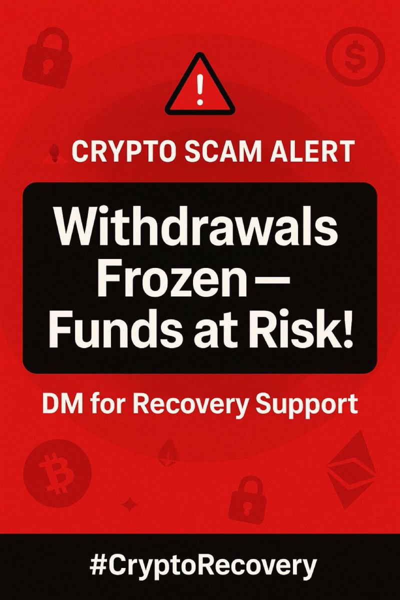 jakeblackcat's tweet image. 🚨 Funds frozen on #CexCrypto?
USDT, Ethereum, or tokens stuck? 😤 Don’t wait — get help now!
#CryptoScam #CryptoIssues #Asdebit #CoinCRED #byddex #motrade #CryptoRecovery