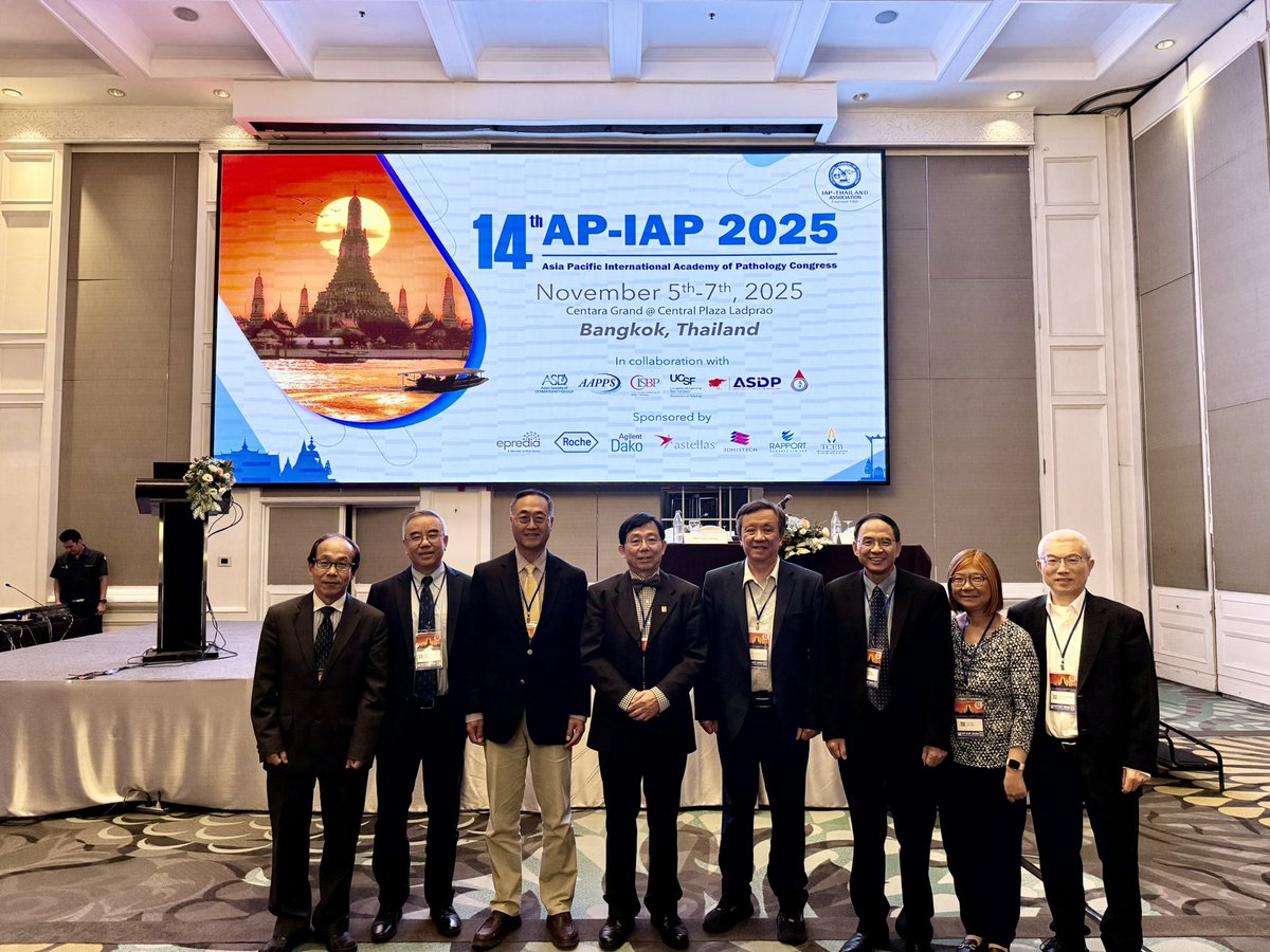 gcai1978's tweet image. 14th AP-IAP Meeting. Great to see friends and colleagues in Bangkok! #APIAP2025 #Bangkok @CAPA_comm @yalepathology