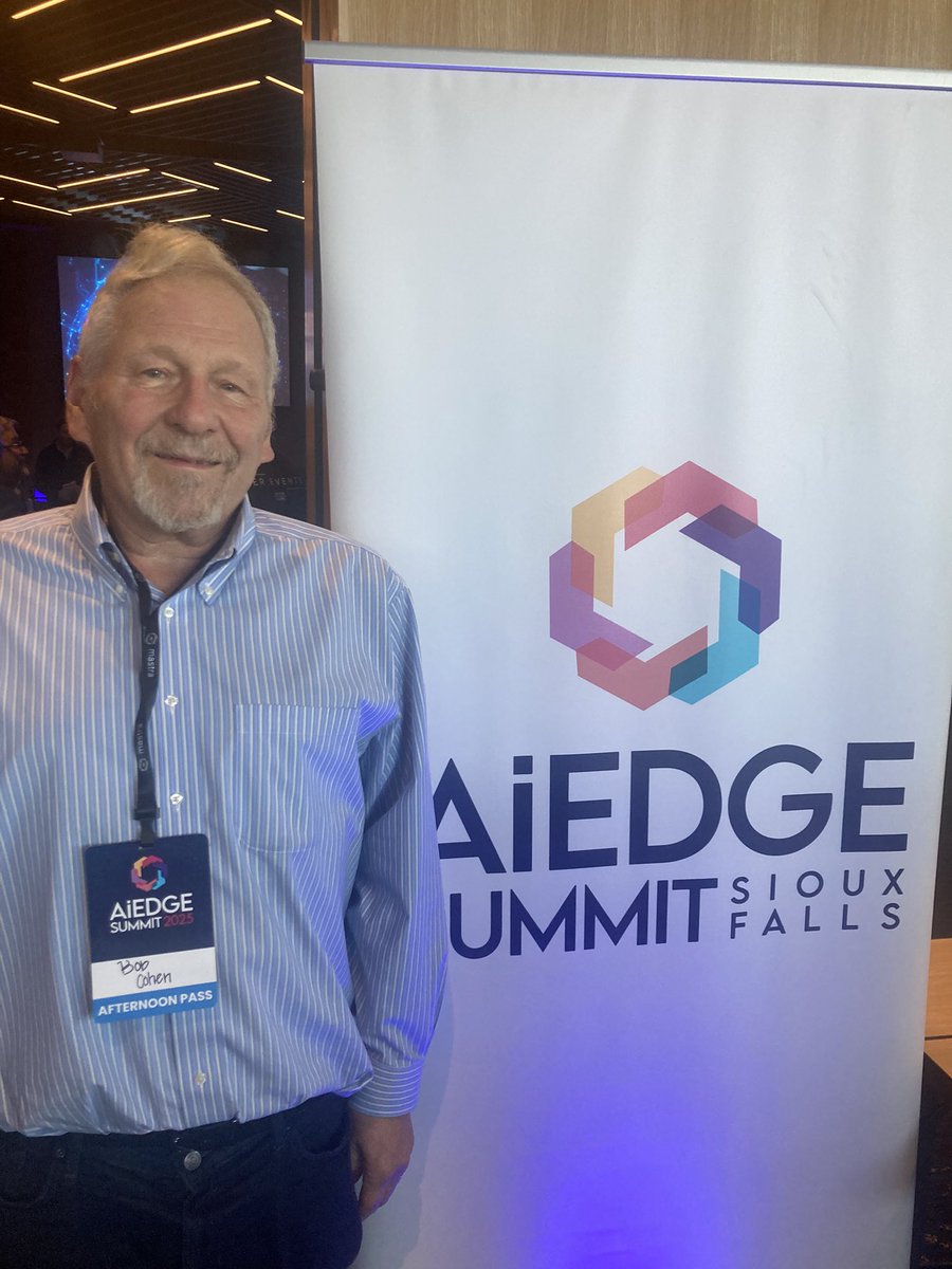 Best quote I heard at the AiEdge Summit, “AI won’t replace humans, but humans with AI will replace humans without AI.”