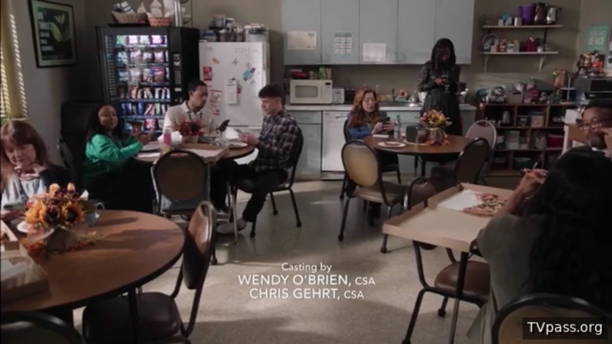 inmyhometown's tweet image. the abbott staff are literally like gen z that needs quiet time #AbbottElementary