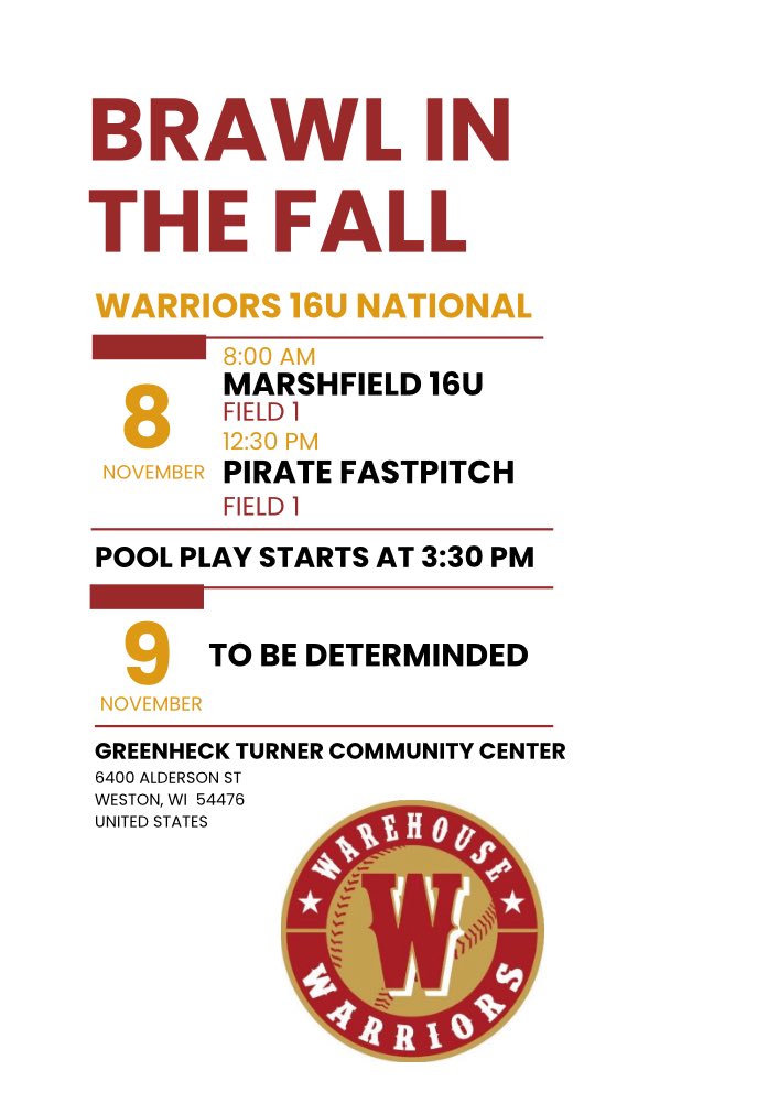 AbbiKosterman's tweet photo. My schedule for this weekend in Westen Wisconsin! https://t.co/5aNaNwnxql