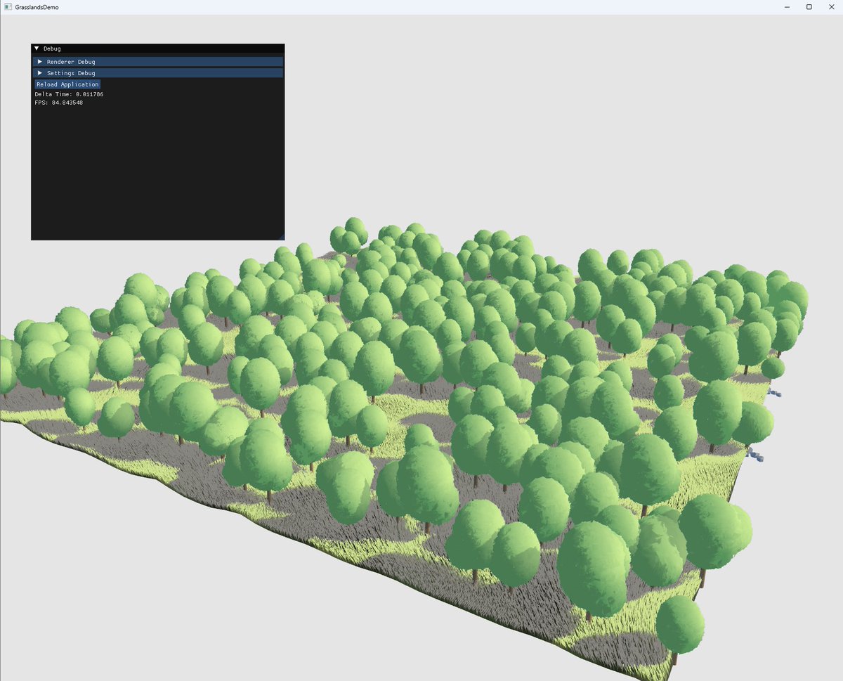MichaelTeschne7's tweet image. Project Update:

- Trees are now soft and stylized
- Lighting is now more stylized
- Shadows are now softer

#OpenGL #Software #CGI #GPU