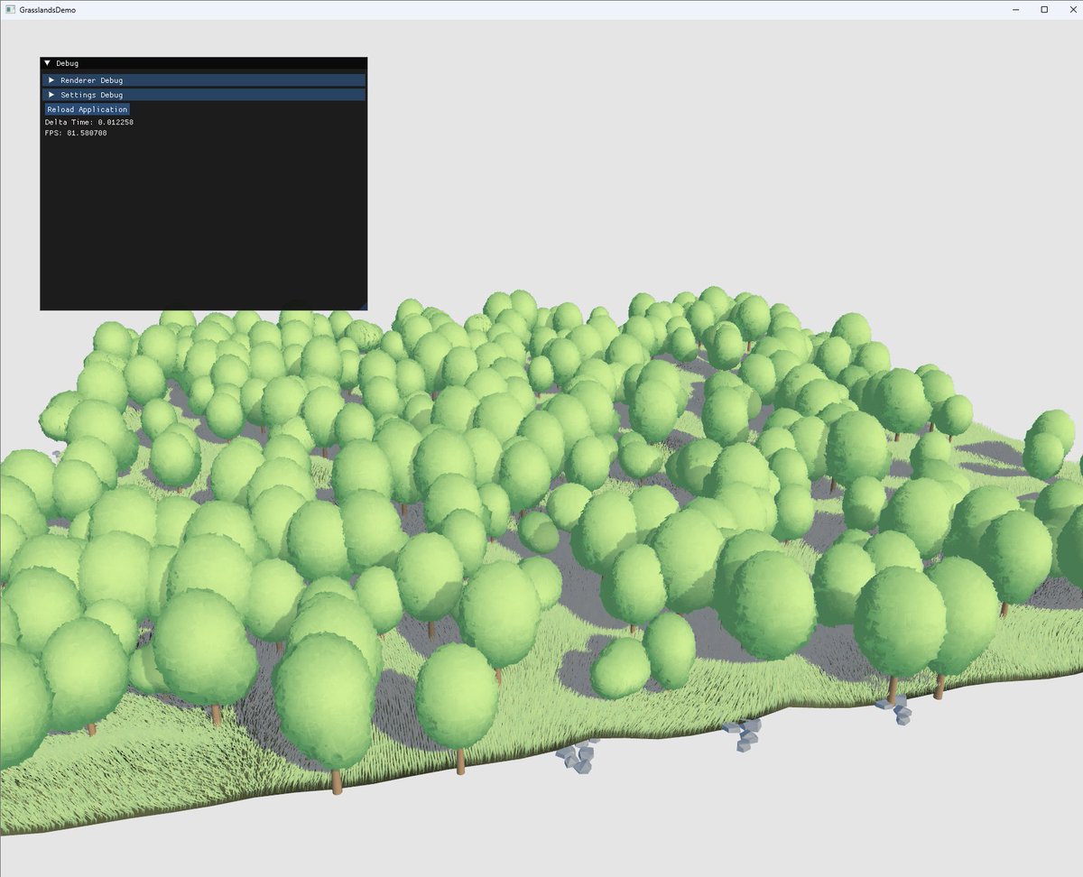MichaelTeschne7's tweet image. Project Update:

- Trees are now soft and stylized
- Lighting is now more stylized
- Shadows are now softer

#OpenGL #Software #CGI #GPU