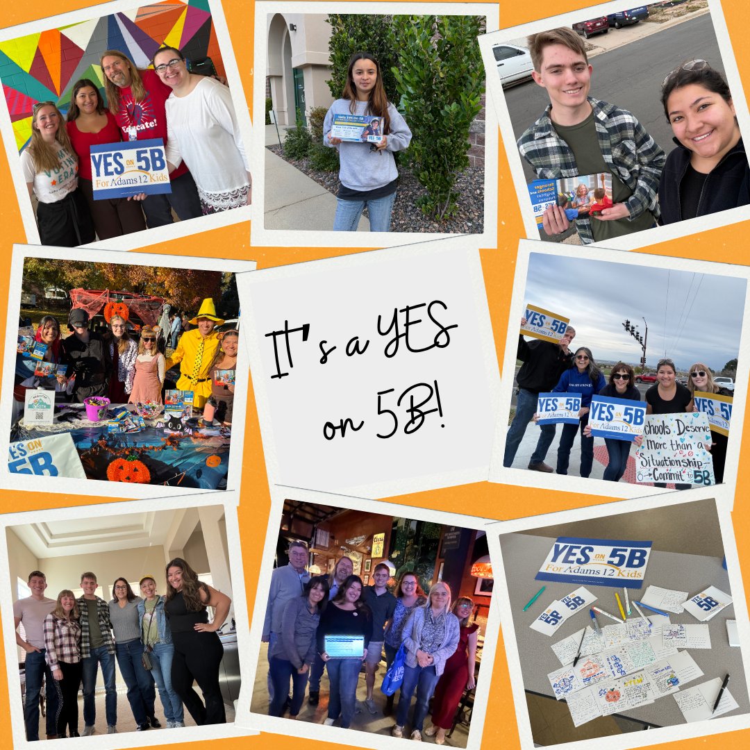RMPartnership_'s tweet photo. Young people helping drive community change. 💙

Voters have passed 5B for @Adams12with 53% support — a huge win for more than 34,000 students and thousands of educators.

We’re proud our #Civic Influencers played a key role in this effort!

#CradleToCareer #71Kby2030 https://t.co/4GiUxPYeZq