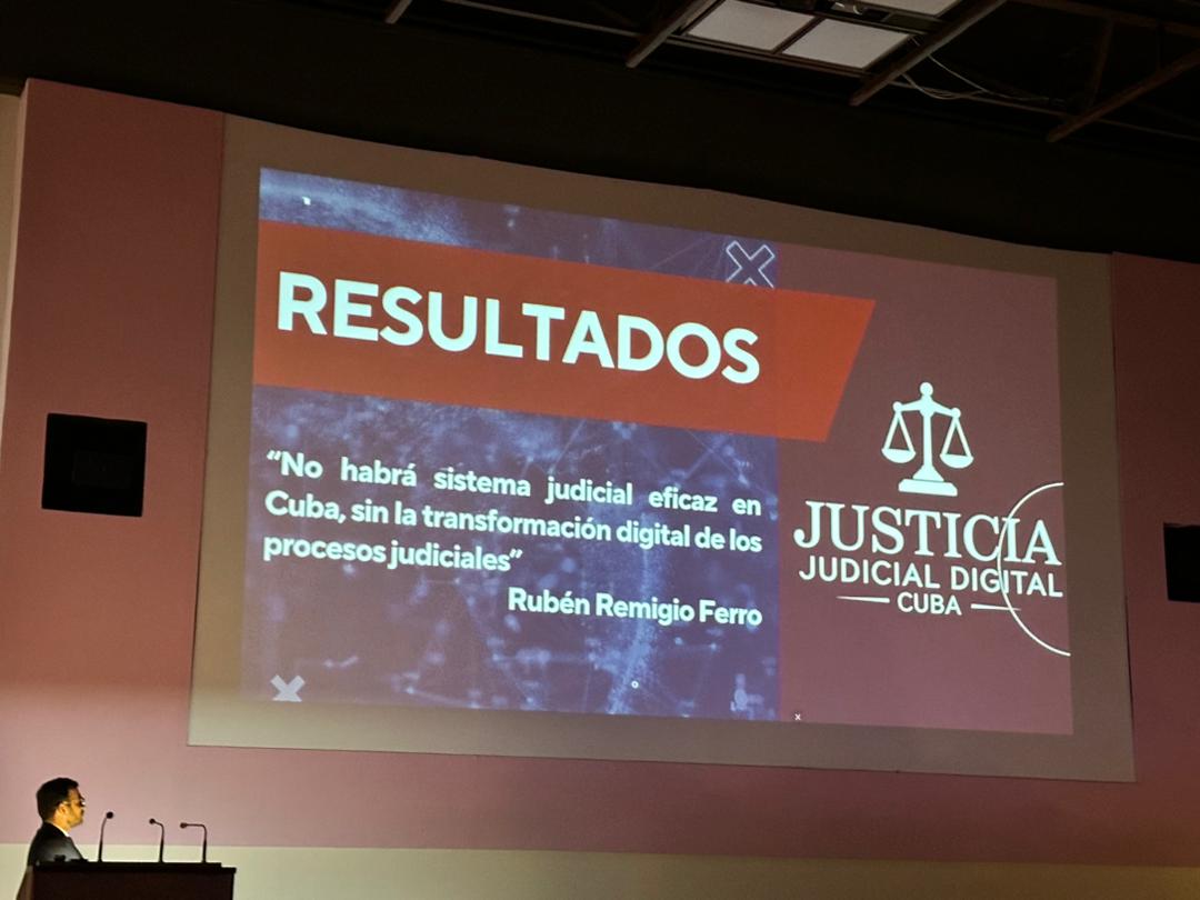 Yojaniers's tweet photo. Hoy presentamos en el II Taller de Socialización del Programa Sectorial de Ciencia, Tecnología e Innovación del TSP, los resultados parciales del Proyecto: Hacia una Justicia Judicial Digital, inclusiva y sostenible en Cuba.
@RubenRemigioCU
@citmacuba https://t.co/PcbFOv7IOt