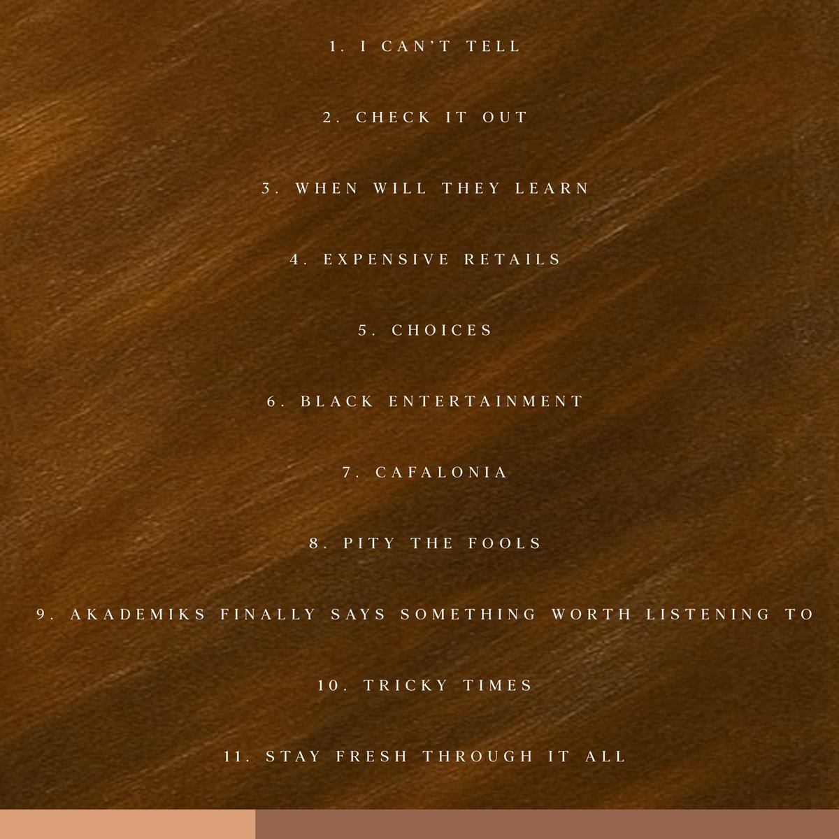 Mafia Cafe tomorrow night