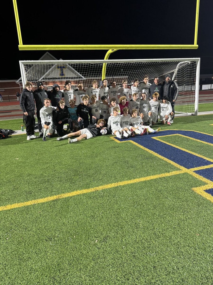 We are headed to the OHSAA State Finals! Congratulations <a href="/SoccerAurora/">Aurora Greenmen Boys Soccer</a> on your 1-0 victory over CVCA! See you Sunday night in Columbus!