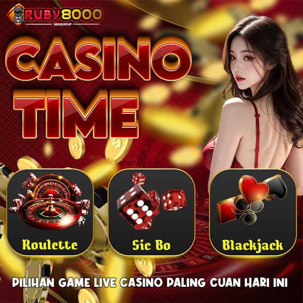 penentuww3's tweet image. waktu yang tepat bermain game Live Casino di #ruby8000 ! 3 permainan pilihan mimin untuk kamu coba disiang ini! ada #roulette #sicbo dan juga #blackjack . Semuanya jamin menang kok! Yuk, daftar dan coba sekarang juga hanya di : tinyurl.com/linkaltruby8000