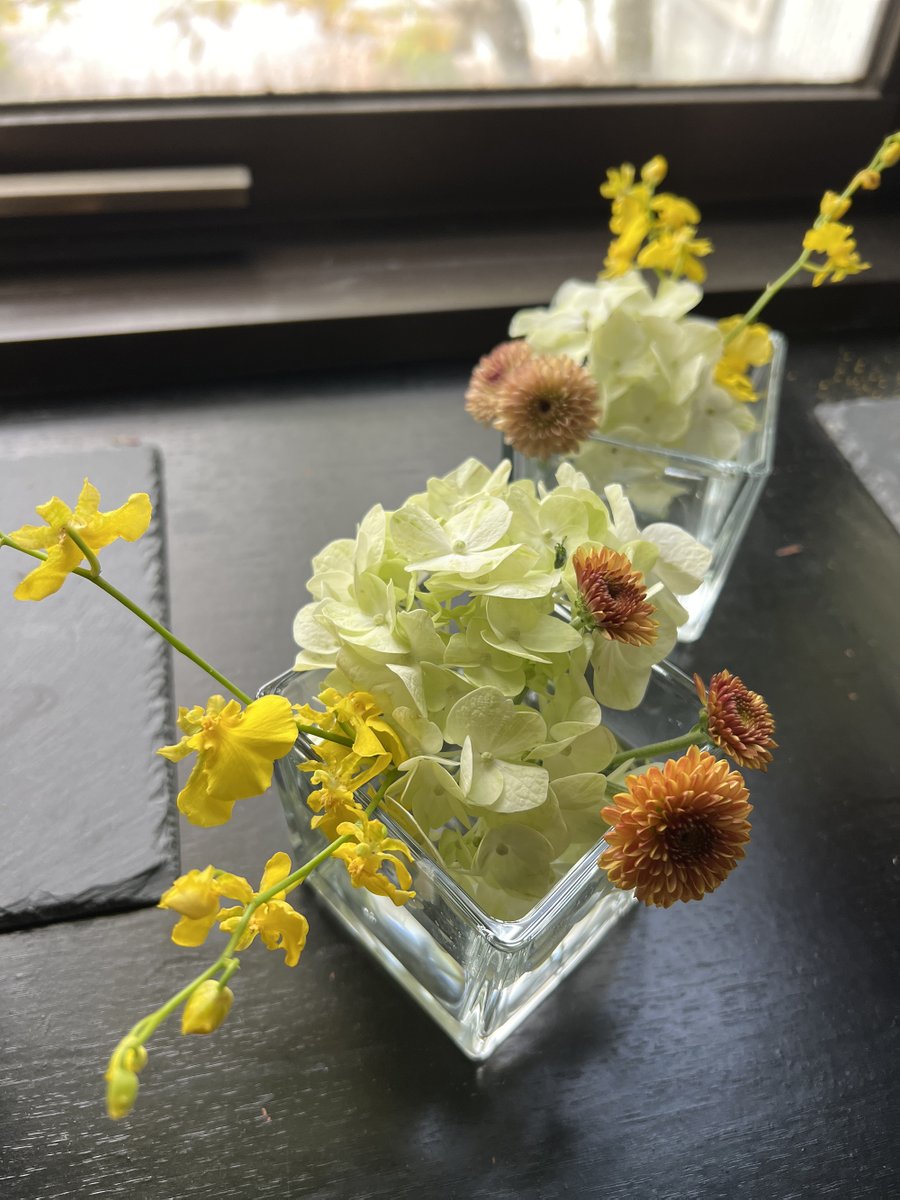 2   スマイルフラワー メタル スマイルポップ フラワーパーツ (2color) 2ヶ入