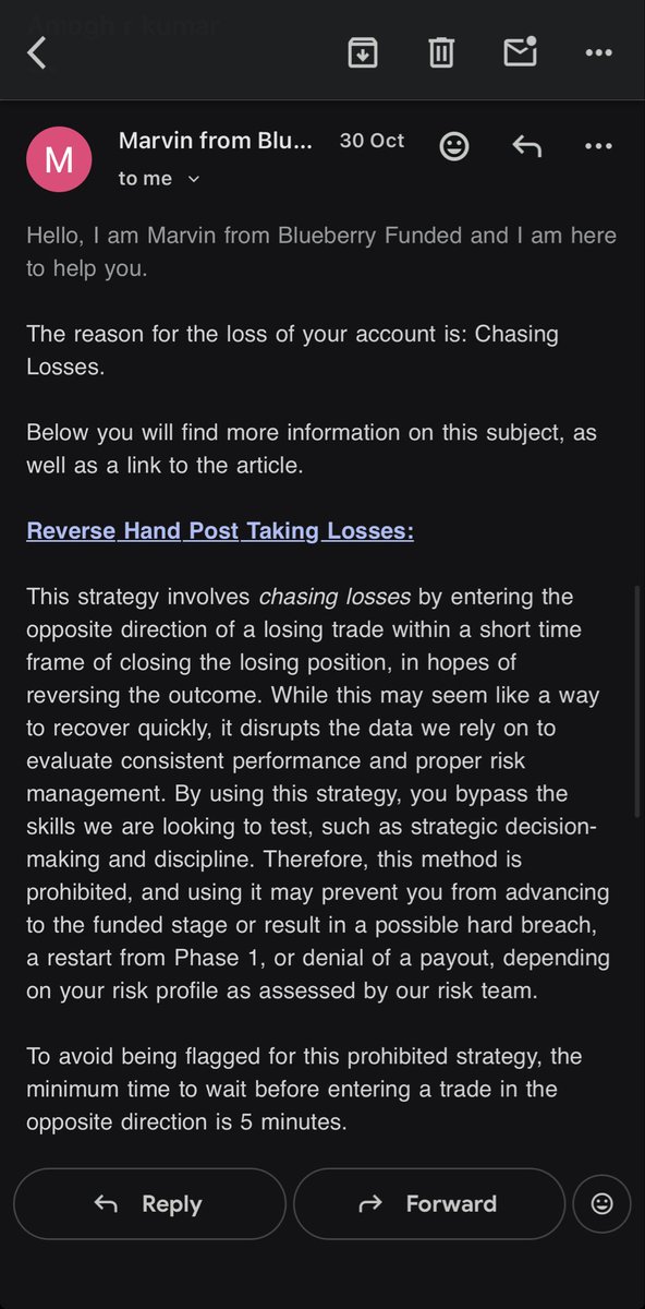 amoghkumar95's tweet photo. @BlueberryMarcus hello marcus my account has been breached stating that - chasing losses but i haven’t, i had taken entry in other instrument not in the same instrument to revenge trade kindly retrieve my account 

Account no - 877931 ( MT 5 ) instant elite https://t.co/akWEQVAQsd