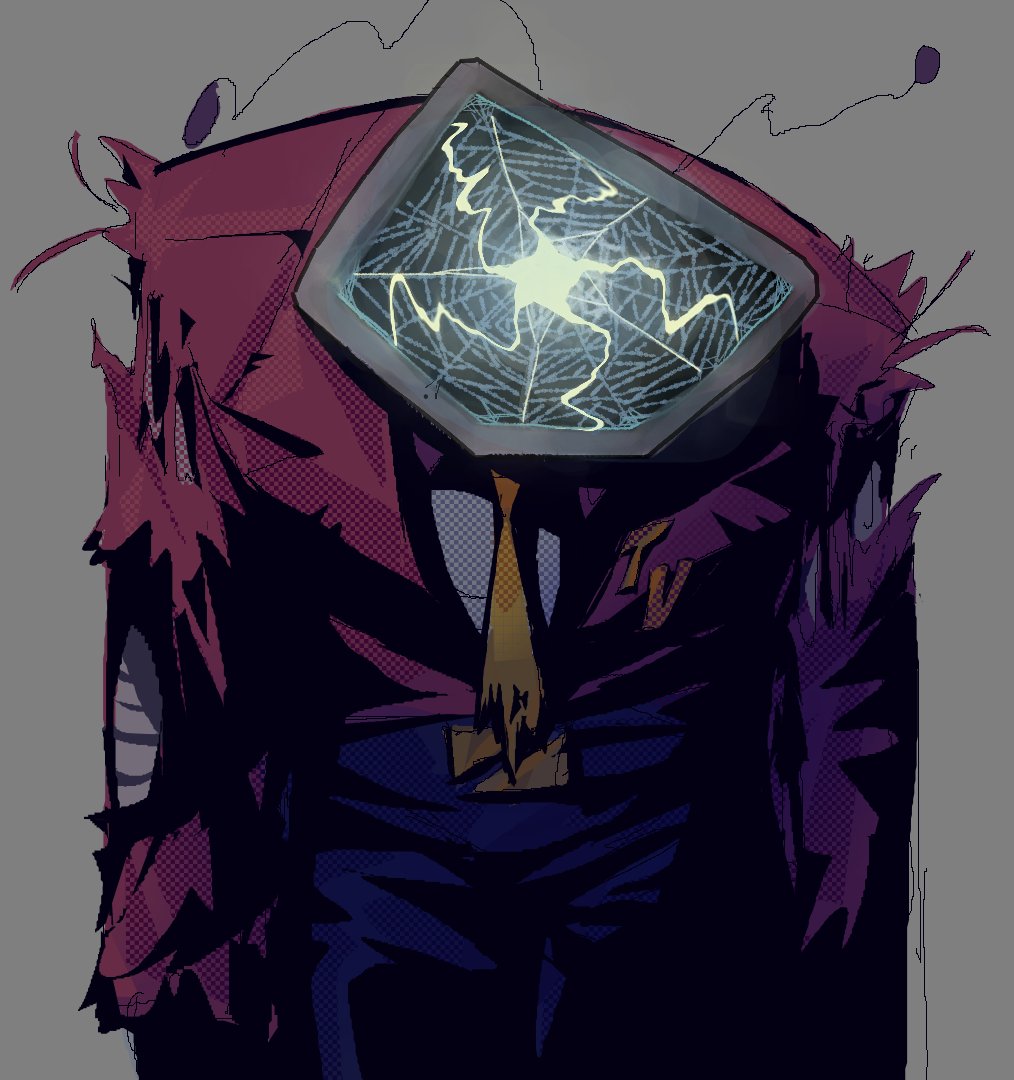 abugsvoice's tweet image. @StinkyLemony103 thank you for drawing the body of my landfill!AU Tenna (I drew the head and case including the cracks in the screen and the shine.) Lem rocks!! This means so much to me since this AU is such a tragic one (though it does have a happy ending.) #tenna #DELTARUNE