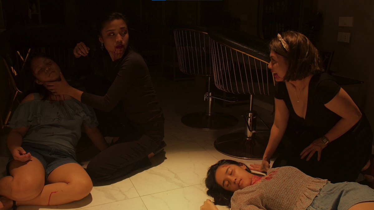 denielemein's tweet photo. “would you rather i live with you in guilt?”

not necessarily ‘old woman yuri’ genre, but can still count since both of them are vampires 🦇 pag-ibig ay kanibalismo ika nga. this is a 20-minute short film!

🎬 hundreds of year(ning)s (2024)
dir. raia miranda https://t.co/lbmL3EH08R