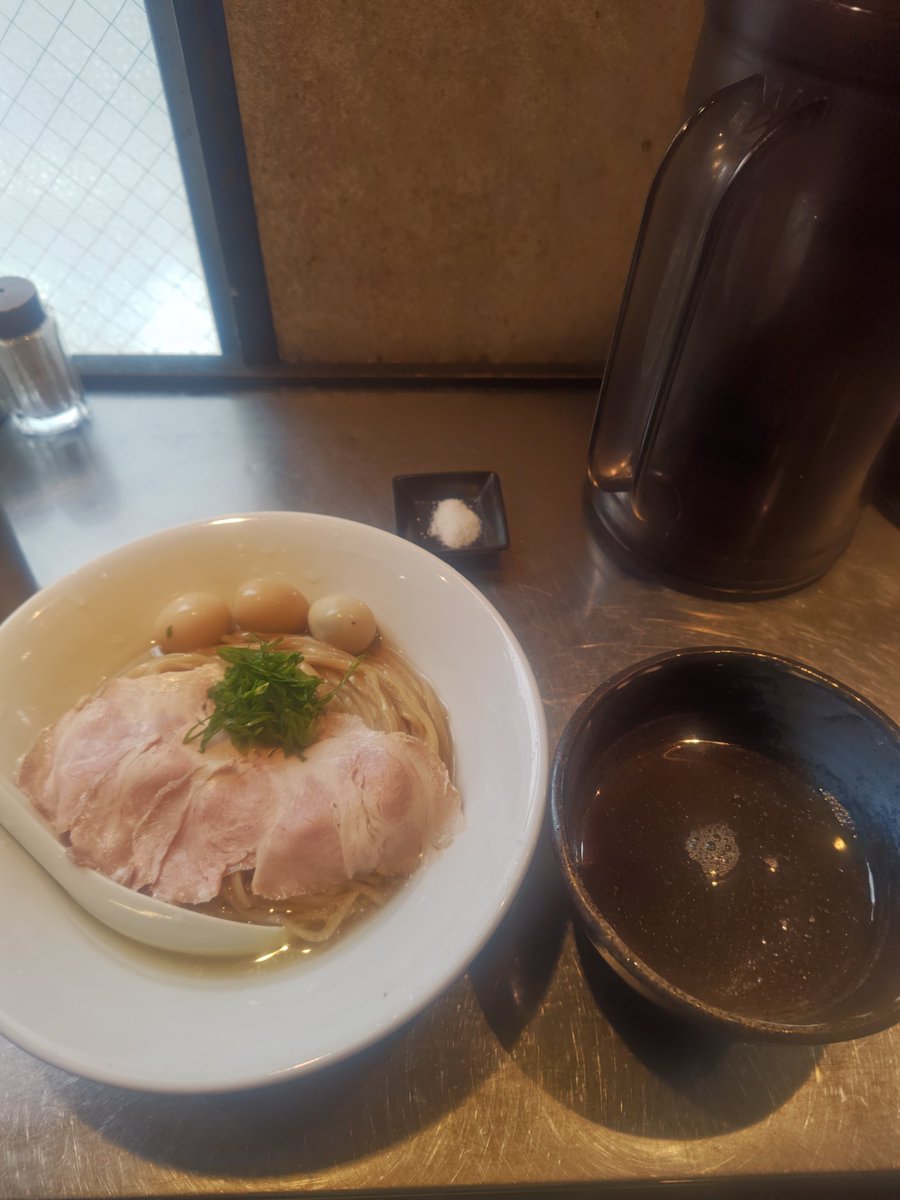 yuuri2027's tweet photo. つけ麺 https://t.co/6wUzKLEChQ