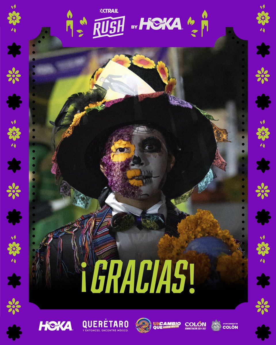 Queremos agradecer al Municipio de Colón, a Turismo, Protección Civil, Tránsito, a las autoridades locales y al gran staff de Xtrail por hacer posible la carrera del pasado 1 de noviembre.

Cerramos esta edición con el corazón lleno de gratitud y la emoción puesta en lo que viene