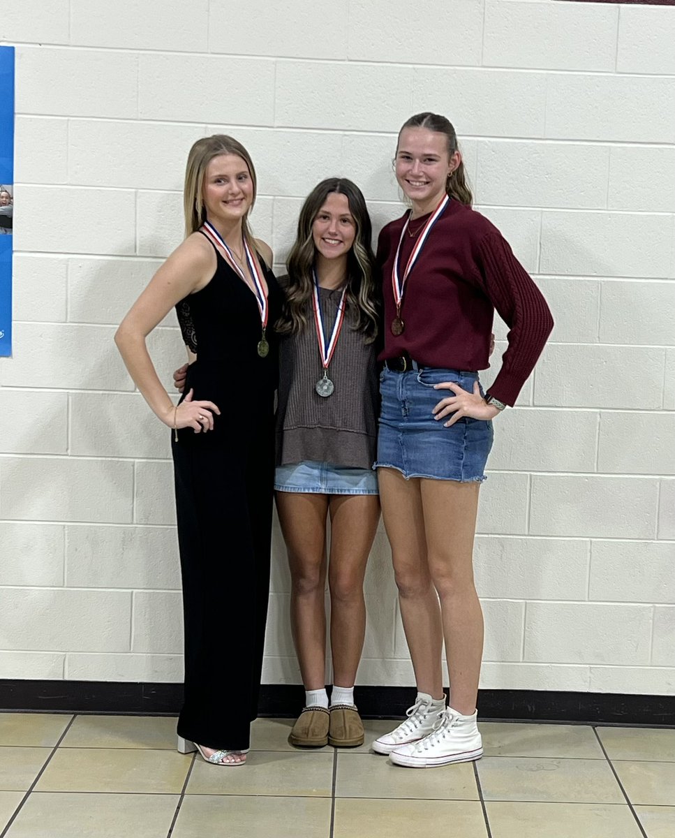 UticaVolleyball's tweet photo. These ladies were recognized by LCL and Central District Coaches for their end of season awards.

LCL
1st Team-Leigha Burnett
2nd Team-Madison Yates
Honorable Mention-Emily Ritzer

Central District D5
1st Team -Leigha Burnett
2nd Team -Madison Yates
2nd Team -Emily Ritzer https://t.co/9MQiIVYsGw