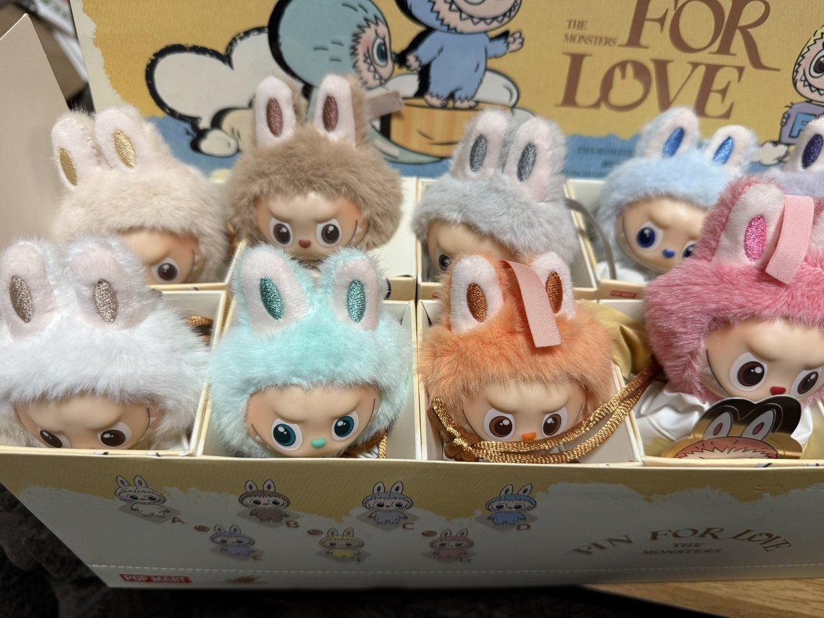 PIN FOR LOVE ウサギキャラクター ボックス 楽天市場】レビュー特典あり！ 【正規品保証・即発送】 THE MONSTERS