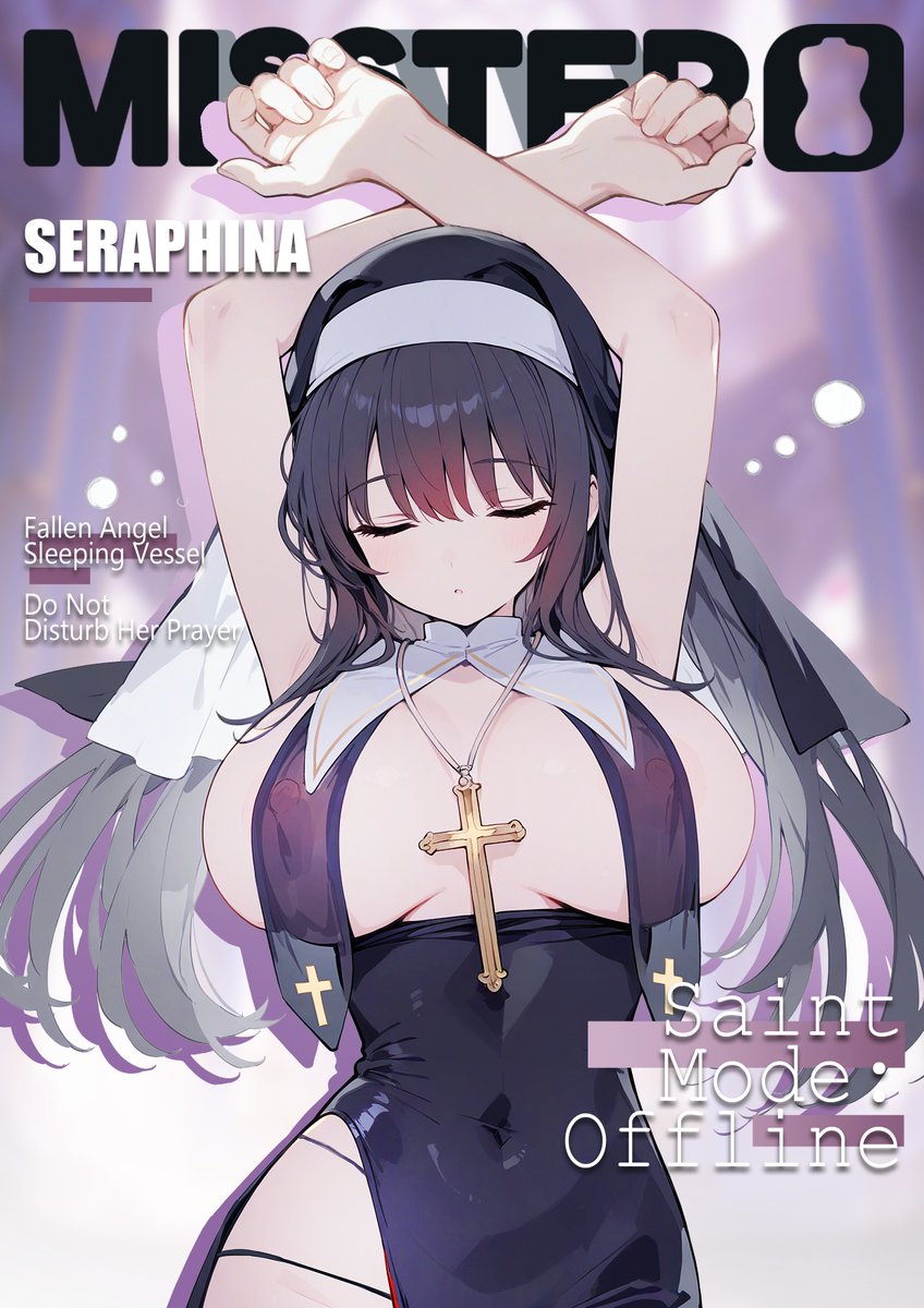 mvhentai's tweet photo. Seraphina-
"Lord, please forgive my sins💦🤲
                                      -------For yearnning for you"🔥🥵

#MissterVerse #FallenNoun #Seraphina #OriginalArt #Handpaint #Masturbator #Onahole https://t.co/1SZ5QwNxUb