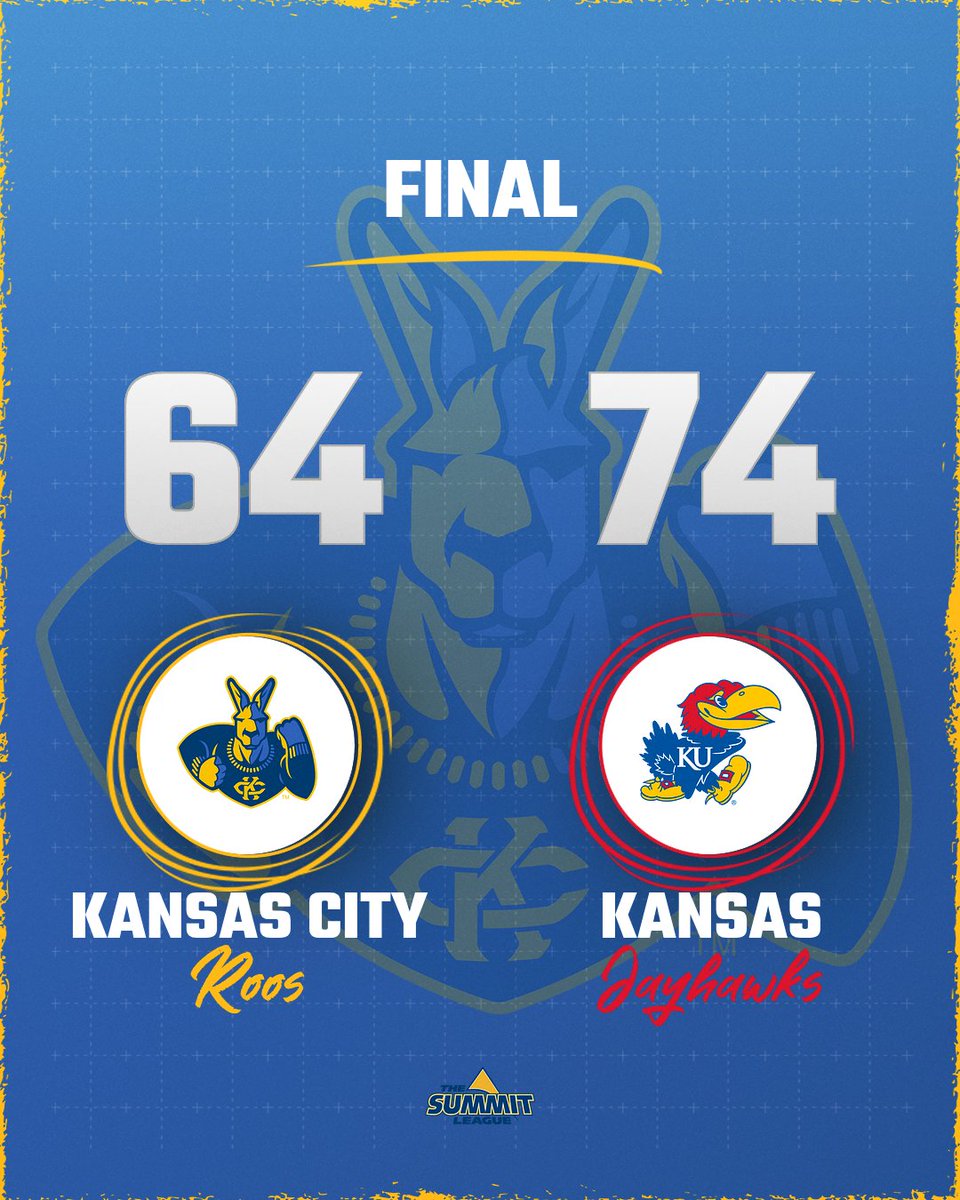 KCRoosWBB's tweet image. Final | Hung tough for a full four quarters 

#ROOUP | #FIREBACK