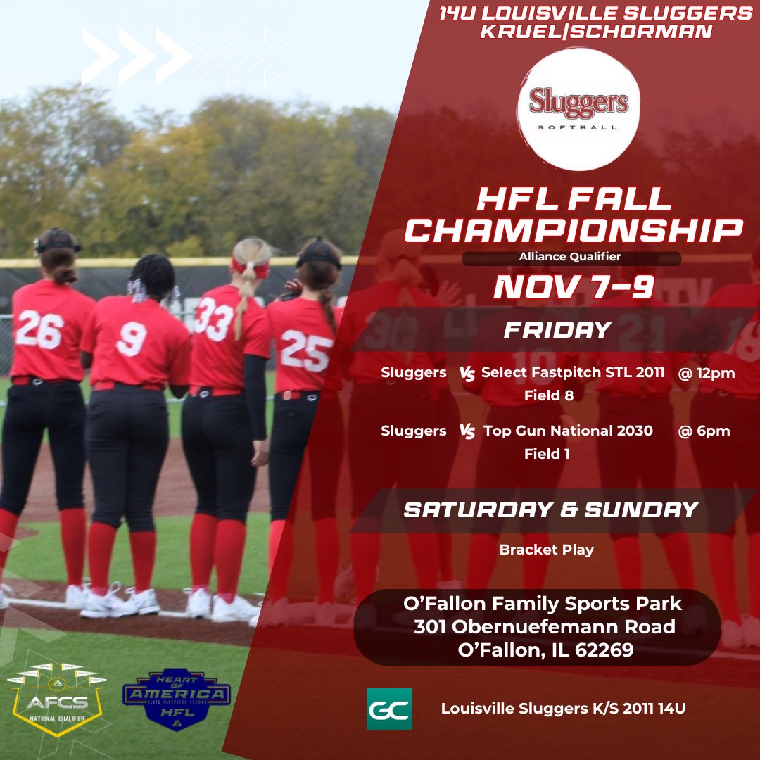 Back at it this weekend for the HFL/Alliance Fall Championship in O’Fallon, IL. Let’s go ladies!!
<a href="/coachmeghans/">Meghan Schorman</a> 
<a href="/_CoachK__/">Kayla Kruel</a>